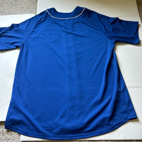 Majestic Chicago Cubs Jersey Cool Base-Large-MLB-baseball-red-blue-white-no name - Picture 6 of 10